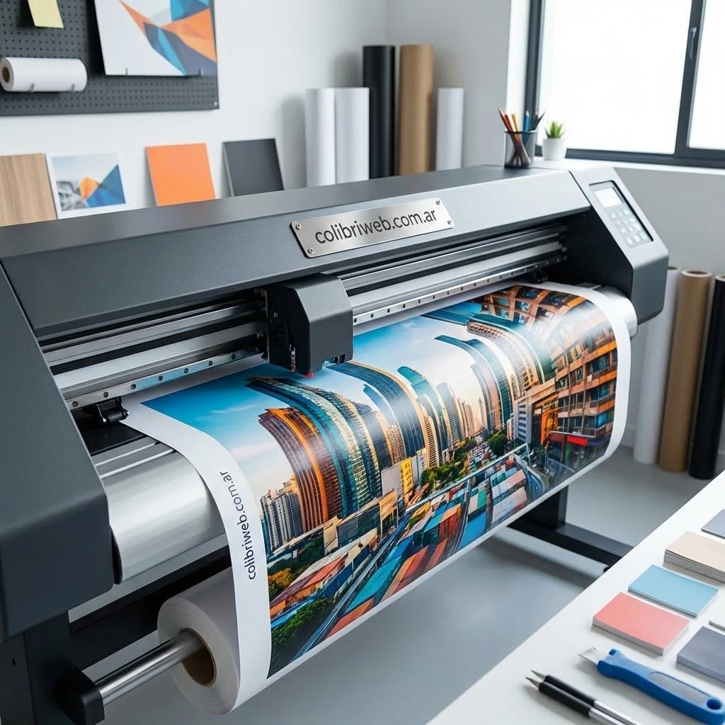 Impresión en gran formato de vinilo y lonas