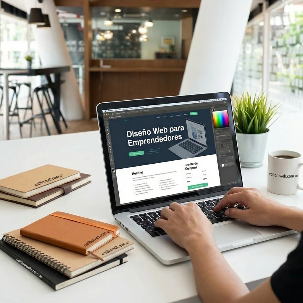 Diseño web moderno para emprendedores